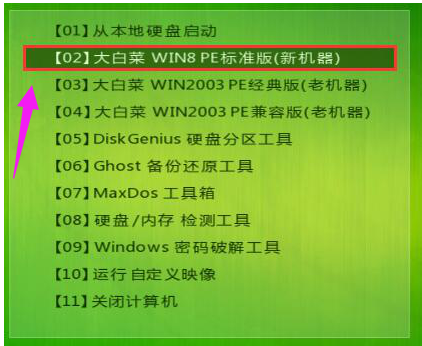 大白菜U盤重裝筆記本win7系統教程